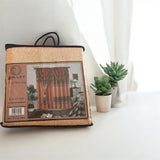 Rido sa a se yon *set 2 panèl drapo dekoratif* ki make *BOLLFIT Elegant Window Curtain*, ak dimansyon *53” x 84” chak panèl*.