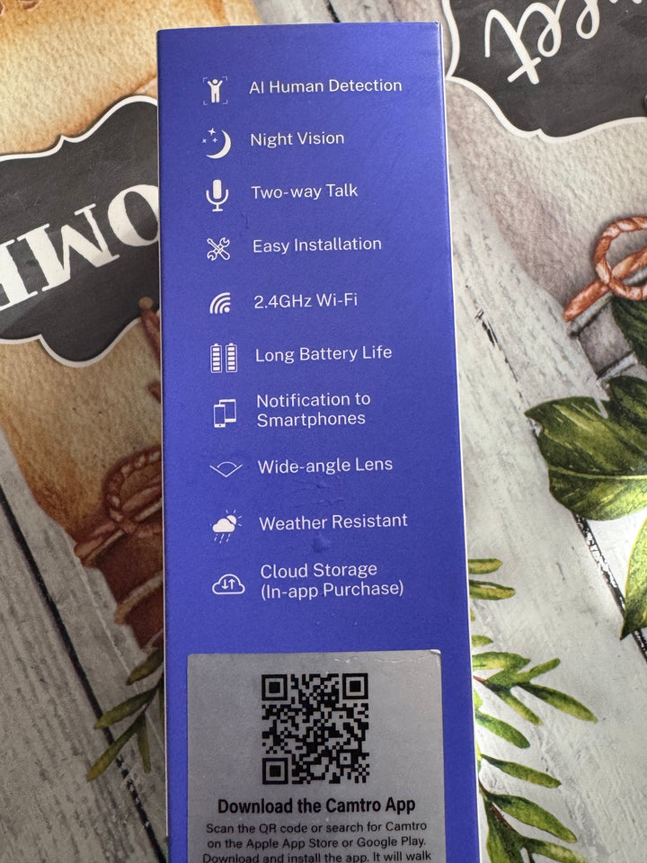 Doorbell Camera (modèl Wi-Fi 2.4GHz):*