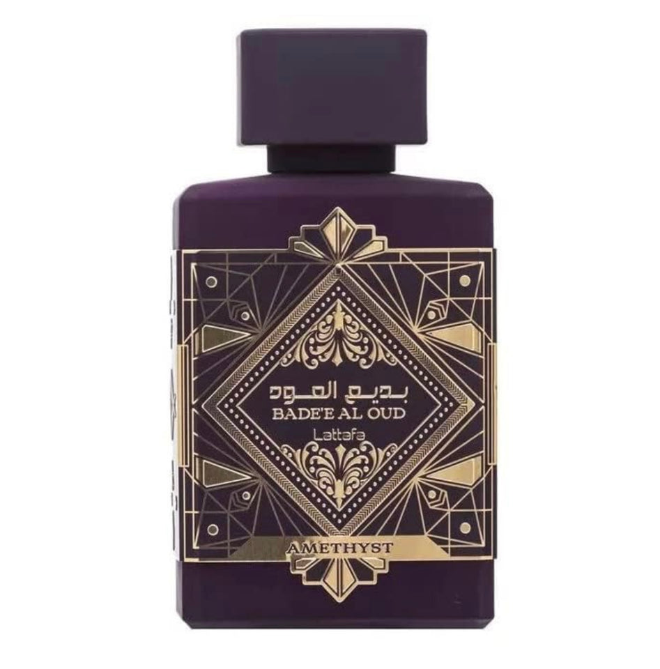 *Parfum sa a rele:* Bade'e Al Oud Amethyst – pa *Lattafa*